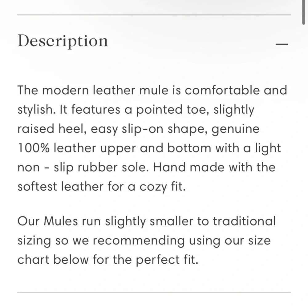 New Liberte Leather black the Modern Mule.  Multiple sizes - Picture 4 of 9